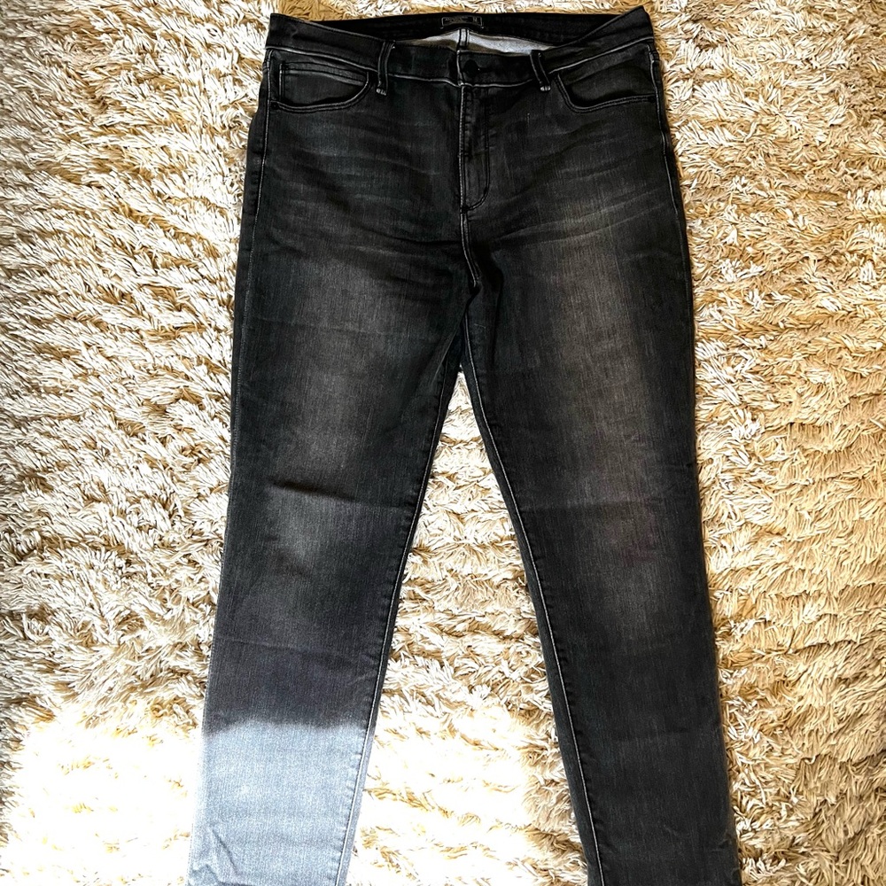 Abercrombie and fitch skinny dark grey jeans 16R